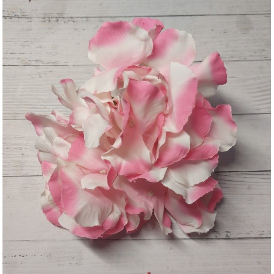 Гортензия 15 см цв. бело-розовый, цена за пучок